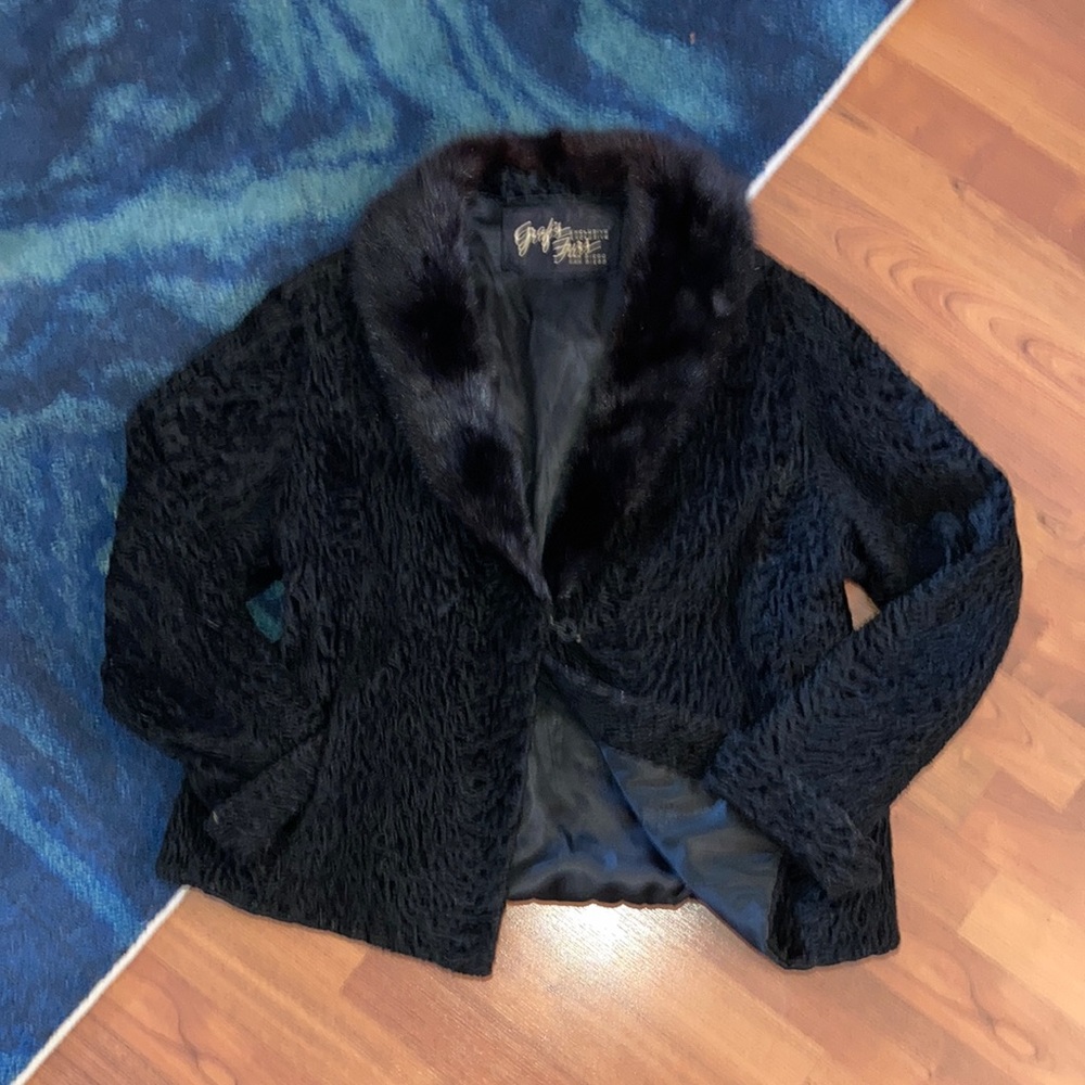 Vintage 80s Custom Fur Jacket
